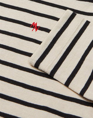 Pablo Maggie T-shirt - Vanilla Ice / Black